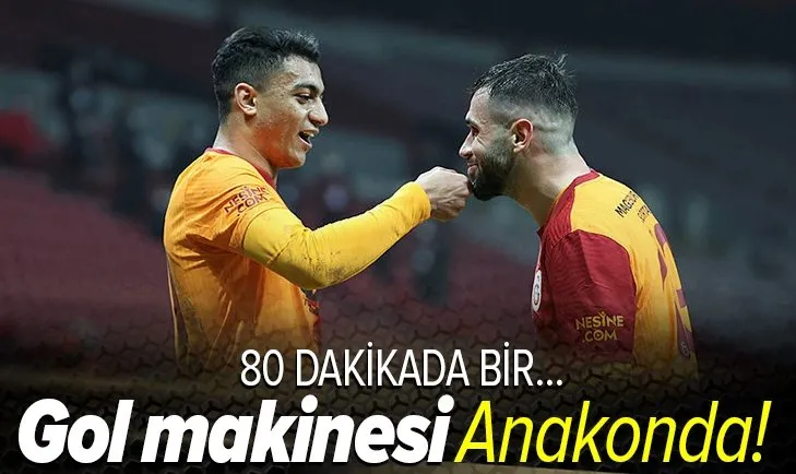 Galatasaray'ın yıldızı Mostafa Mohamed 80 dakikada bir gol atıyor! 5 maçta 9 puan katkısı!