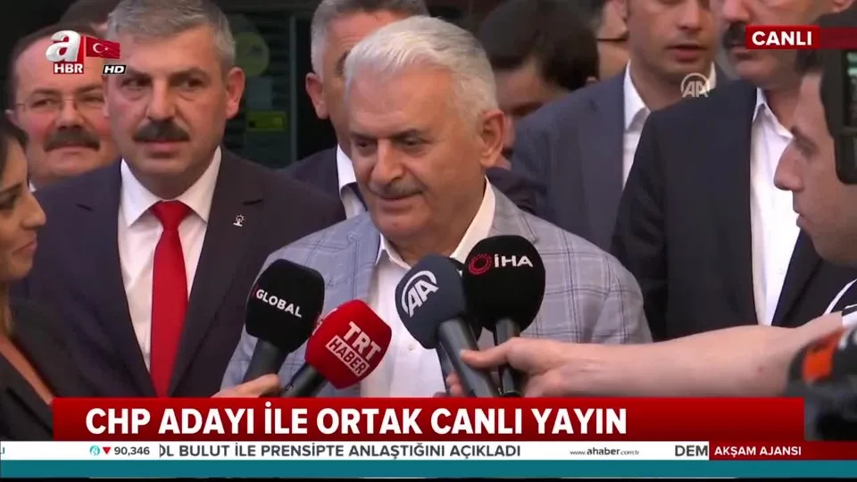 Binali Yıldırım’dan Ekrem İmamoğlu ile ortak canlı yayın açıklaması | Video