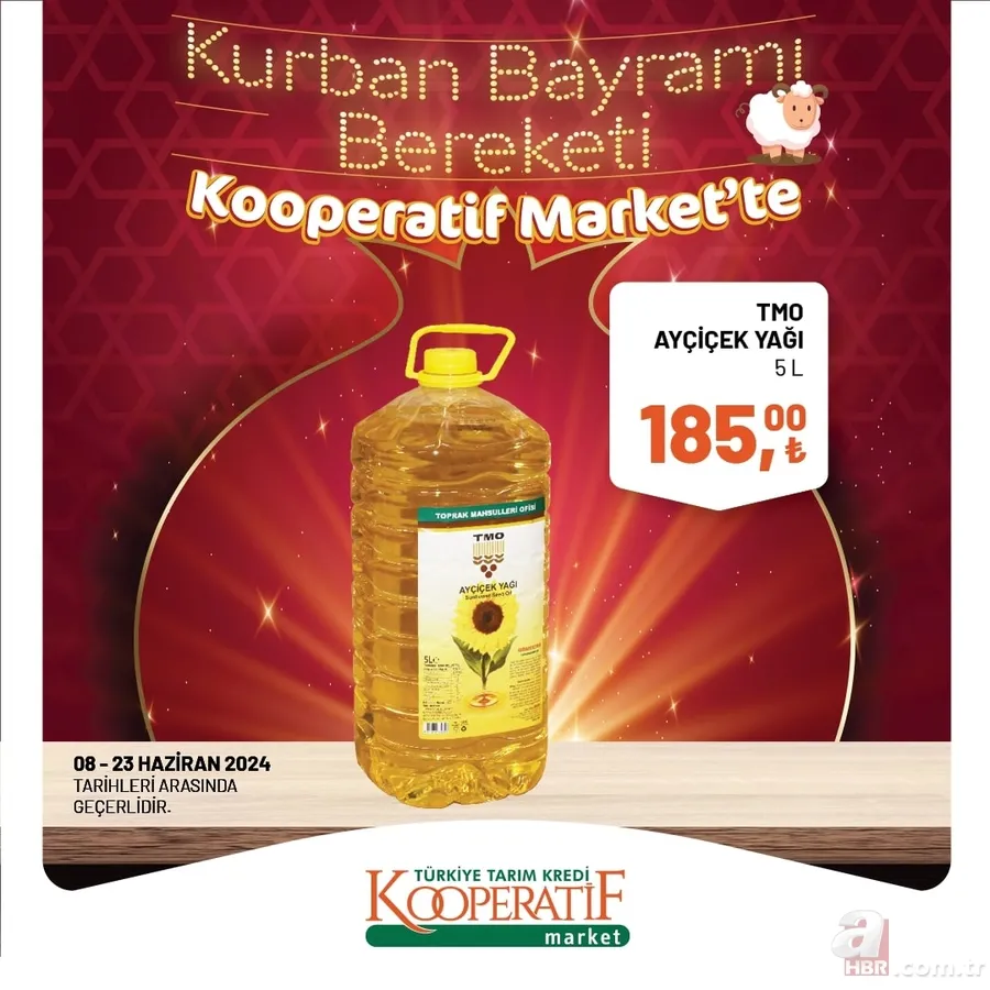 Tarım Kredi Market İNDİRİMLERİ BAŞLADI! Hafta sonu kataloğu şimdiden geldi: Kıyma, ayçiçek yağı, zeytin, peynir uygun fiyatlı satışta 22