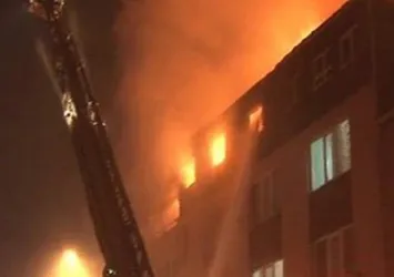 İstanbul Üsküdar'da korkutan yangın