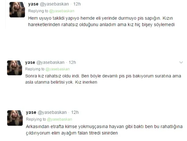 Metrodaki taciz skandalını sosyal medyadan ifşa etti! - 2