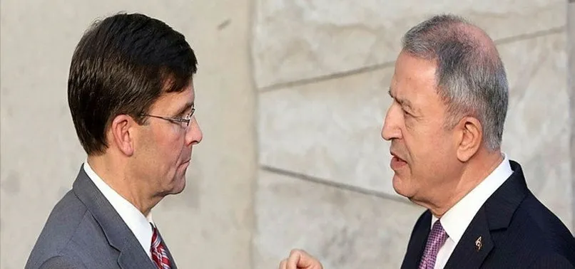 Bakan Akar ABD’li mevkidaşı Esper ile telefonda görüştü