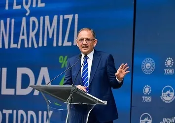 Bakan Özhaseki depremzede konutlarında son durumu tarih vererek duyurdu: 75 bin evi dağıtmış olacağız