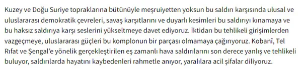 CHP’nin ortağı HDP Pençe Kılıç Hava Harekatı’nda öldürülen teröristlere rahmet diledi! Uluslararası mecralara Türkiye’yi şikayet ettiler