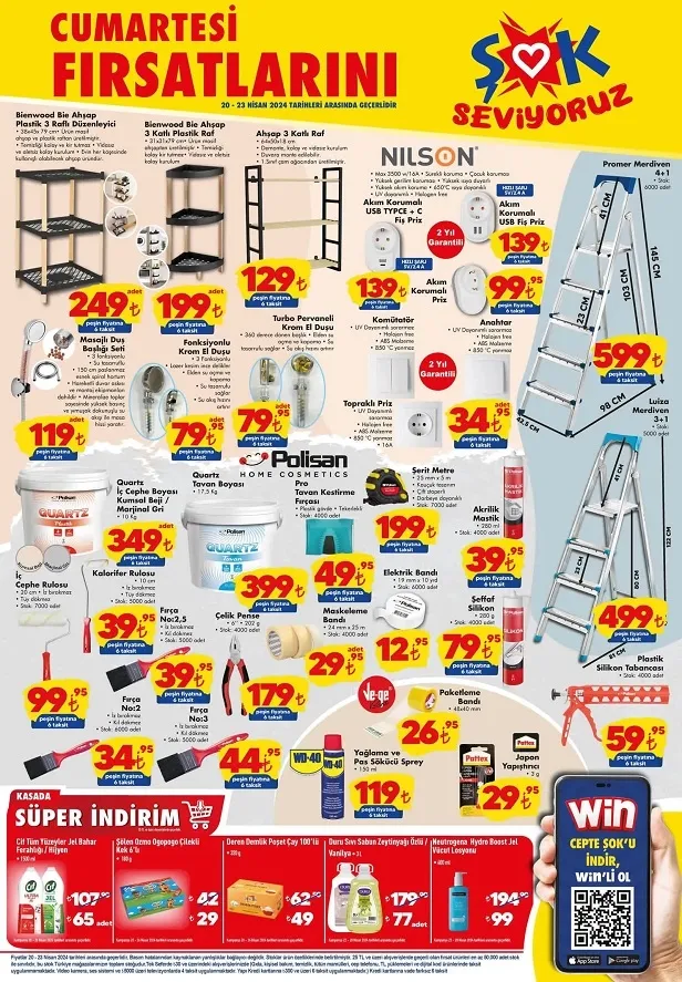 ŞOK neredeyse 10 bin TL daha ucuza iPhone 15 satıyor! 24 Nisan 2024 ŞOK aktüel kataloğunda hangi ürünler indirimde?