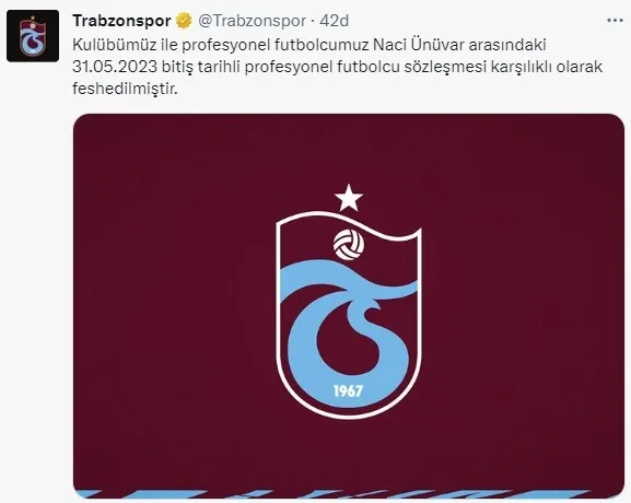 trabzonspor-flas-ayrilik-naci-unuvar-ile-yollar-ayirdi-1683737496762.jpg Trabzonspor'dan flaş karar! Naci Ünüvar ile yollar ayırdı - 2