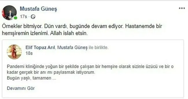 Koronavirüs tedavisi gören yaşlı hastayı terk ettiler - 2