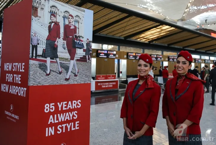 THY’nin yeni üniformaları görücüye çıktı