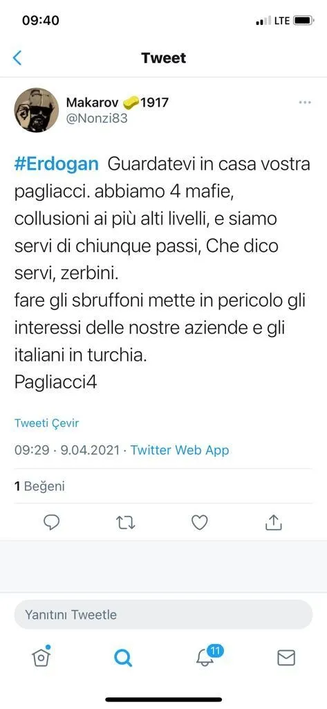İtalyan halkı Başkan Erdoğan'a 'diktatör' diyen Başbakanları Draghi'ye tepki yağdırdı - 2