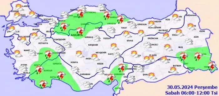 Meteoroloji son hava durumu | 9 il için sarı kodlu uyarı: Sağanak yağış kapıda - 7