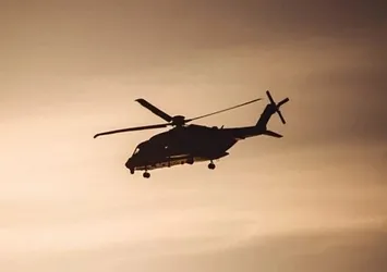 Endonezya'da düşen helikopterin enkazı bulundu
