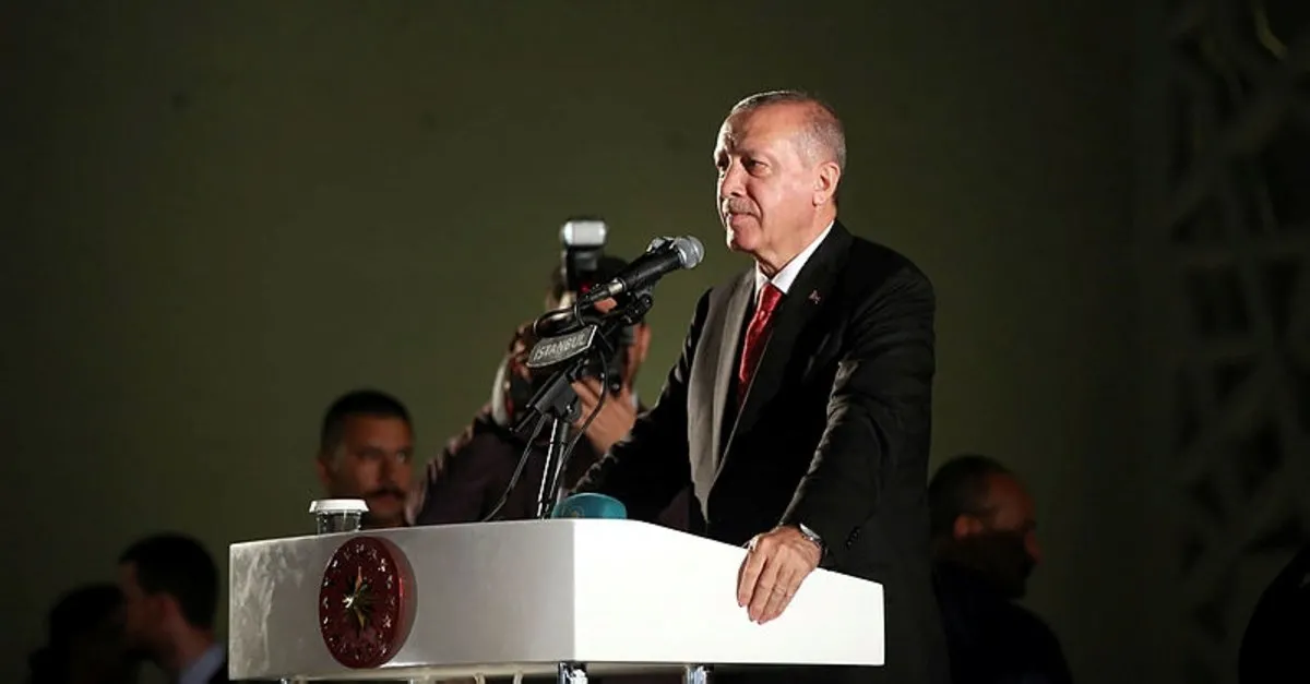 15 Temmuz Şehitler Köprüsü'nde Başkan Erdoğan'a 