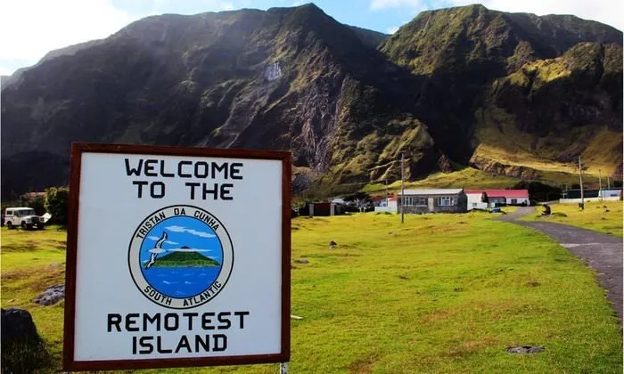 Dünyanın en ücra yeri olan Tristan da Cunha adası