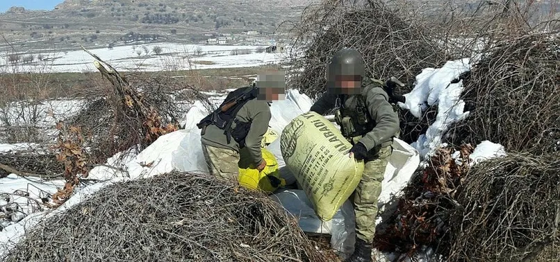 Diyarbakır'da tonla uyuşturucu ele geçirildi