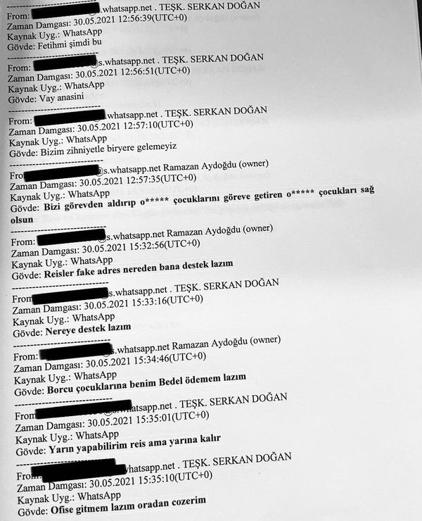 TÜGVA’ya kumpas örgütlü şekilde 11 ay önce organize edilmiş! İşte WhatsApp yazışmaları... - 9