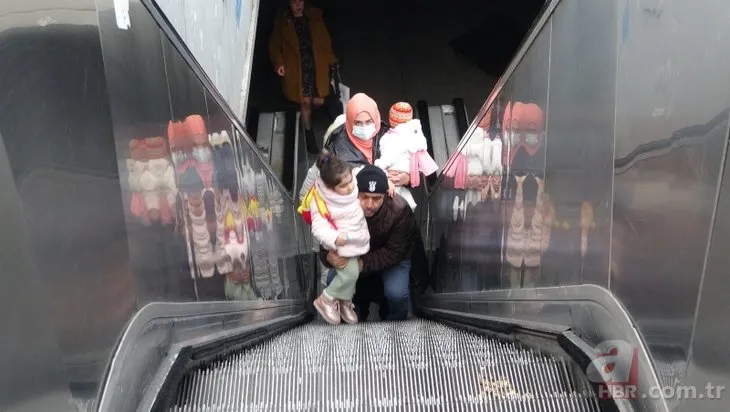 İstanbul’un yürümeyen merdivenleri! Yaşlı, engelli ve çocuklu vatandaşların zor anları