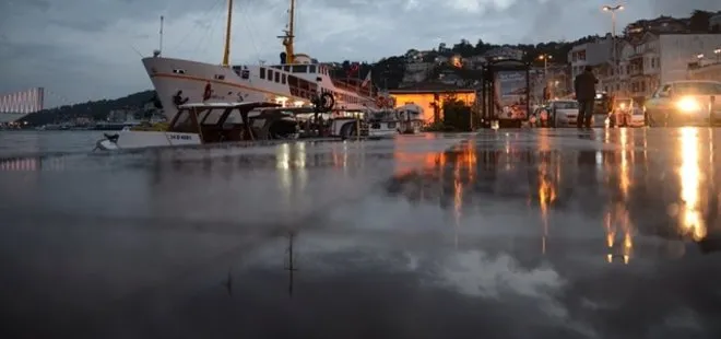 Meteoroloji’den İstanbul’a yağmur ve fırtına uyarısı