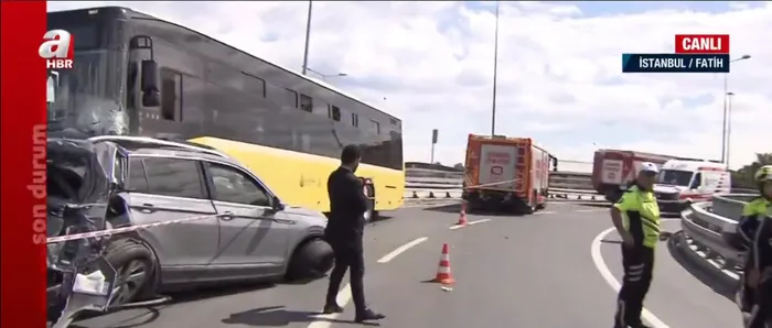 Son dakika | Yenikapı’da İETT kazası! Çok sayıda yaralı var