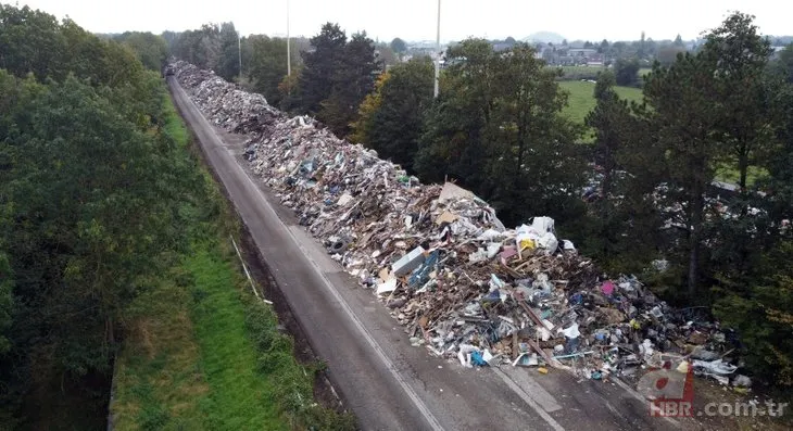 Belçika’da sel felaketinin izleri aylardır silinemiyor! Çöp yığınları bölgeyi sardı