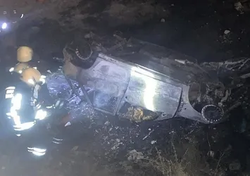 Konya'da korkunç kaza! Önce duvara çarptı sonra takla attı: 4 ölü, 2 yaralı