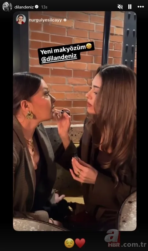 Akıma dahil olan Nurgül Yeşilçay'ın makyajını Dilan Çiçek Deniz tazeledi! 6