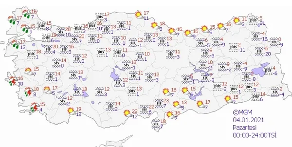 Pazartesi günü kar yağacak mı? Meteoroloji'den 'İstanbul'a kar yağacak mı?' açıklaması! Ankara'ya kar yağacak mı? - 2