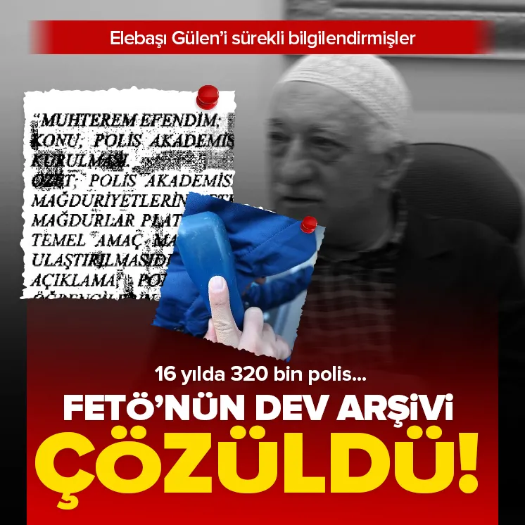 FETÖ’nün dev emniyet arşivi çözüldü!