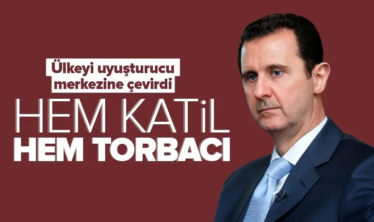 ABD basınından bomba iddia! Beşar Esad ülkeyi uyuşturucu merkezine çevirdi