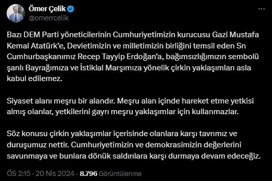 Mardin ve Diyarbakır’da DEM skandalı! Bölücü faaliyetler: İstiklal Marşı’nı okutmayıp Türk bayrağını kaldırdılar! Atatürk ve Erdoğan’a hakaret ettiler
