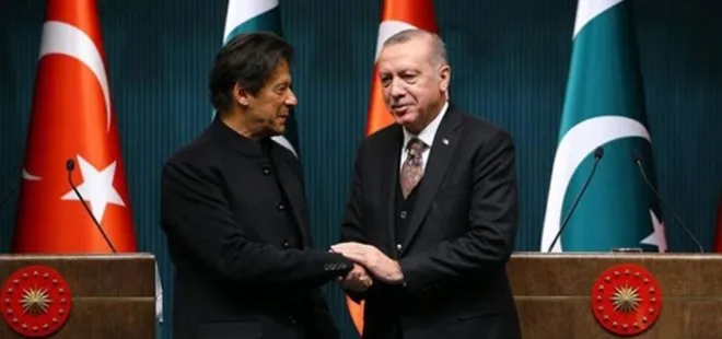 Başkan Erdoğan, Pakistan Başbakanı İmran Han ile görüştü