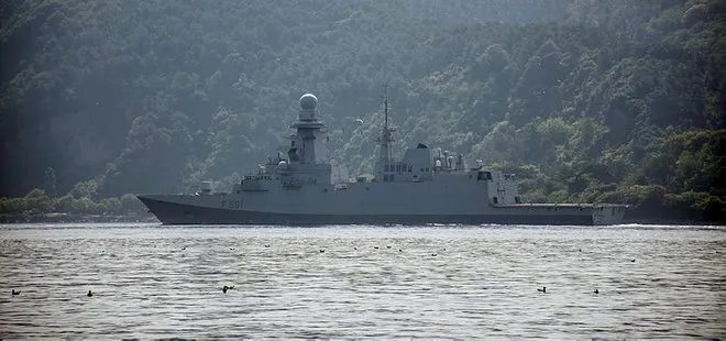 Rusya Savunma Bakanlığı: Karadeniz’e giren İtalyan fırkateynini izlemeye aldık
