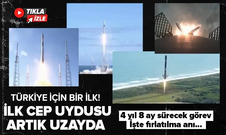 Türkiye’nin ilk cep uydusu fırlatıldı!