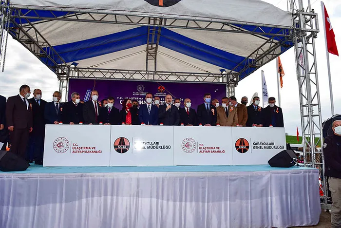 Bakan Adil Karaismailoğlu Ceylanpınar-Kızıltepe karayolunun temel atma törenine katıldı! 32 milyon lira tasarruf sağlanacak