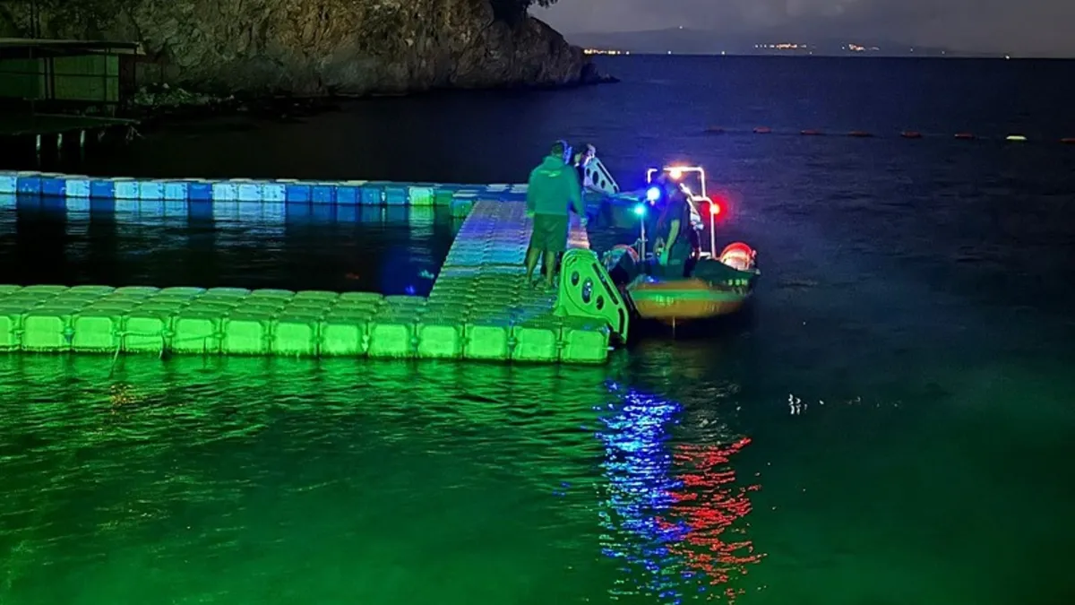 Balıkesir'de denizi izlerken düşen kişi öldü