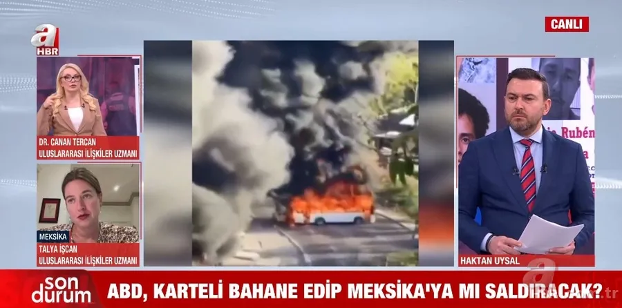 Meksika’dan dünyaya uzanan uyuşturucu ağı! Başkentten canlı bağlantı A Haber'de 2