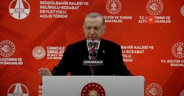 Başkan Erdoğan’dan Çanakkale’de çifte açılış! Gelibolu-Eceabat arası 25 dakikaya düşüyor