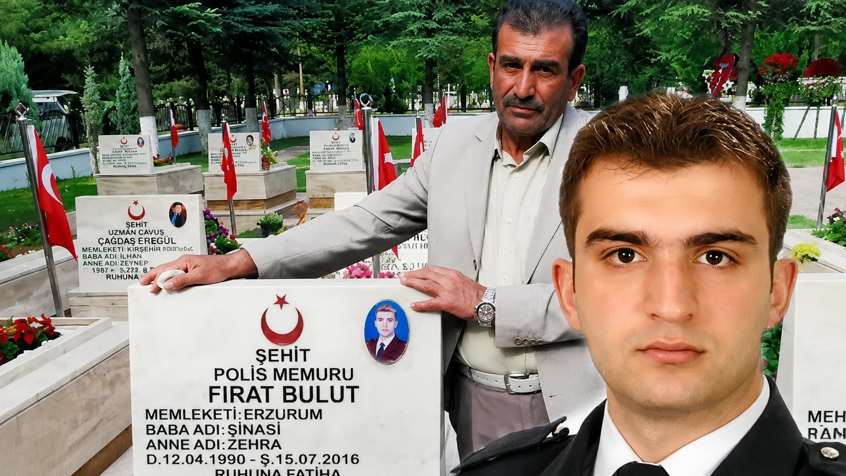 Hainlere 281 mermi atıp şehit düştü! 15 Temmuz şehidi Fırat Bulut'un babası anlattı