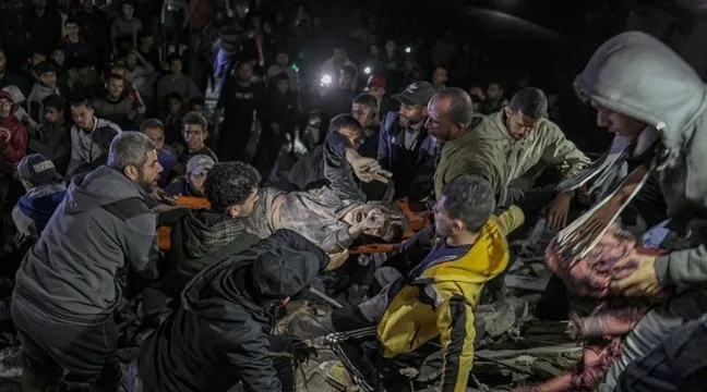 Katil ordusundan Refah’a kanlı saldırı! Çok sayıda ölü ve yaralı var