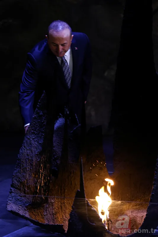 Dışişleri Bakanı Mevlüt Çavuşoğlu Holokost Müzesi Yad Vaşem’de 16