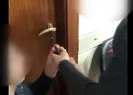 Kapı kilidi söktüren sevgi pıtırcığı! İşte zorbalığın görüntüleri