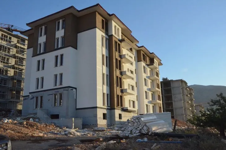 Depremin merkez üssü Kahramanmaraş’ta TOKİ konutları hızla yükseliyor