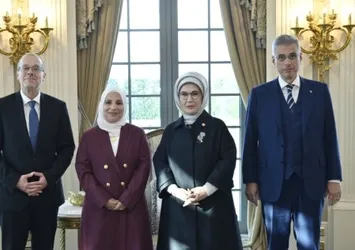 Emine Erdoğan DSÖ heyeti ile görüştü! Hans Kluge'dan Türkiye'ye Gazze teşekkürü