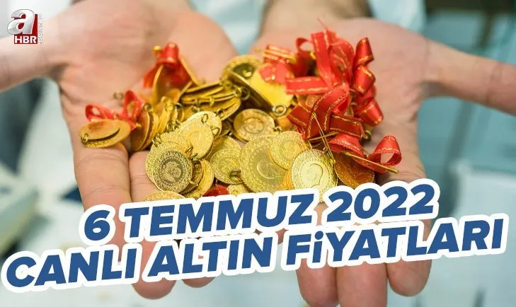 Canlı altın fiyatları: 6 Temmuz gram, çeyrek, tam altın fiyatı ne kadar? 22 ayar bilezik gramı fiyatı kaç TL?