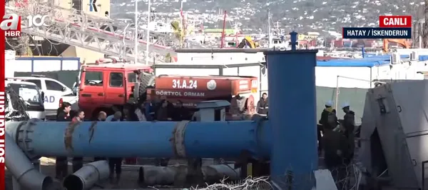 İskenderun’da deniz taştı! AFAD Başkanı Okay Memiş A Haber’de