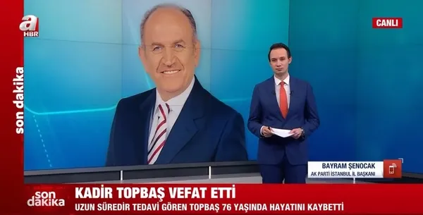 Kadir Topbaş’ı A Haber’de anlattılar: Davaya adanmış ömrüyle anacağız