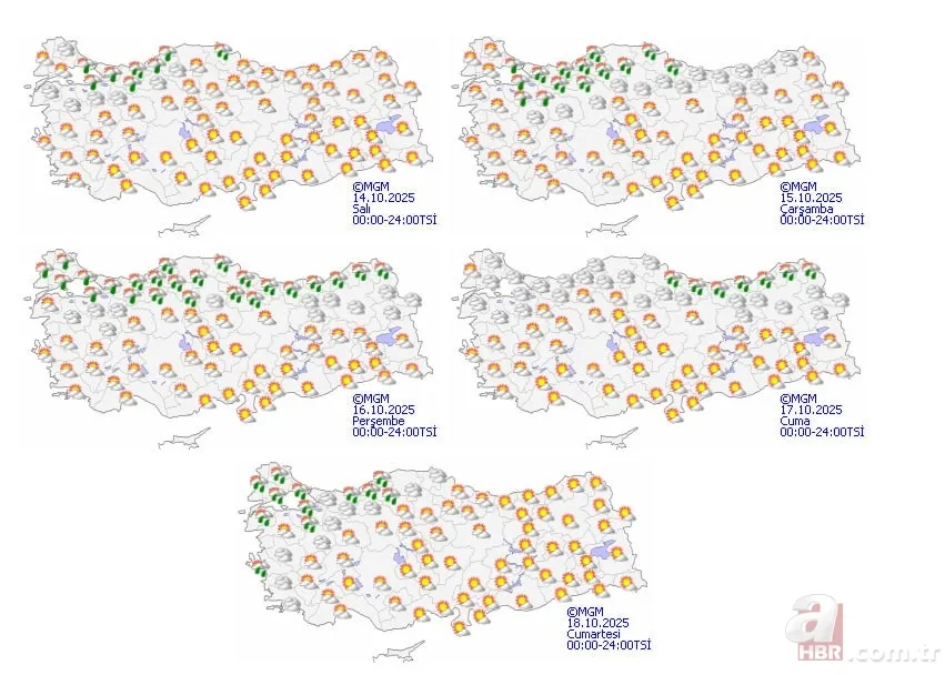 İstanbullular hazır olun! Meteoroloji'den sağanak alarmı: Saat saat belli oldu! Şemsiye ve botsuz çıkmayın 7