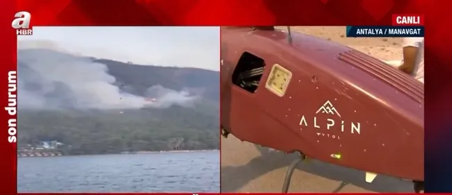 A Haber Yangın Harekat Merkezi’nde yangınlarda kullanılan insansız helikopteri görüntüledi! Peki nasıl kullanıyor?