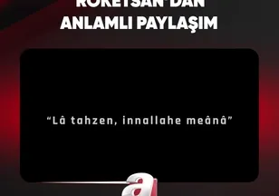 ROKETSAN'DAN ANLAMLI PAYLAŞIM