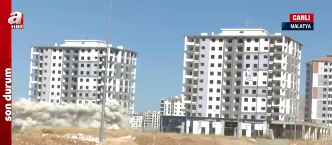 Ağır hasarlı binalar dinamitle yıkılıyor! Dinamitle yıkım nasıl gerçekleştiriliyor?