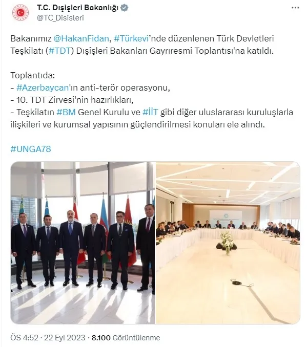 Bakan Hakan Fidan’a Azerbaycanlı mevkidaşı Bayramov’dan anlamlı hediye